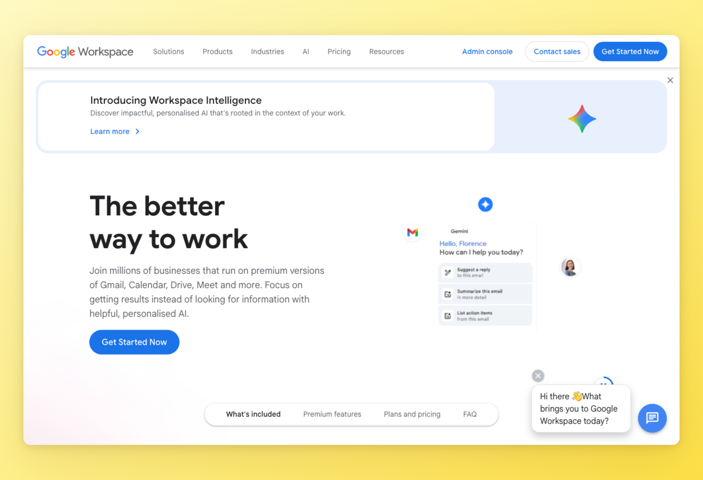 Screenshot of Google Workspace Docs interface